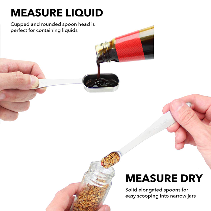 Rectangular Measuring Spoon - Kbasix