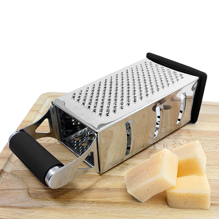 K BASIX Professional Box Grater for Kitchen, 4 Sided Box Cheese Grater —  CHIMIYA