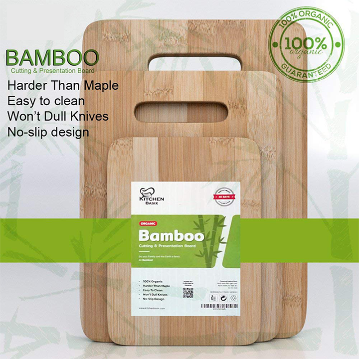 Organic Bamboo Cutting Board