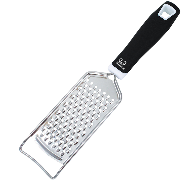 K BASIX Professional Box Grater for Kitchen, 4 Sided Box Cheese