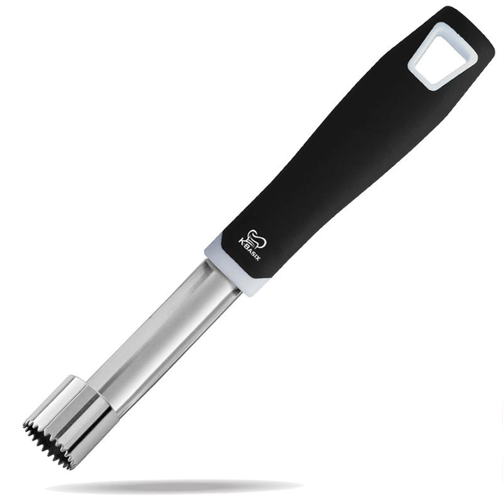 Cheese Grater & Shredder - Stainless Steel with Ergonomic Silicone Han -  Kbasix